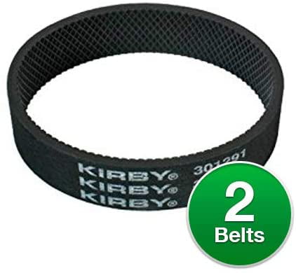 Kirby Heritage II Thru G-6 Upright Vacuum Black Dusting Brush & 3pk Ribbed Belts 