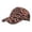 1-Brown2350, variant on XIAOCHA Womens Zebra Print Baseball Cap Breathable Travel Sports Dad Hat,Brown