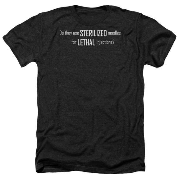 - Sterilized Needles - Heather Short Sleeve Shirt - Large