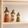 thumbnail image 4 of Vintage Wooden Scarecrow Fall Decor Set, Fall Tiered Tray & Mantel Decor Sets, Cute Rustic Standing Autumn Tabletop Statues, Farmhouse Home Decor Gifts for Thanksgiving Holidays, 4 of 9