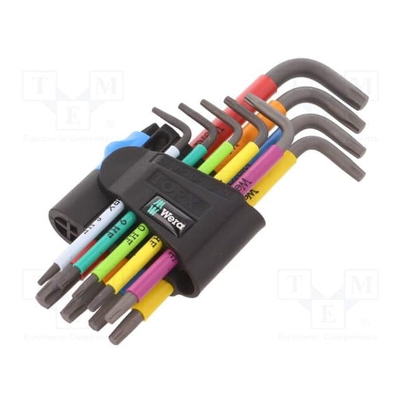 Wera 05024179001 TORX L-Key Wrench Set - 9 Piece