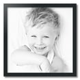 thumbnail image 2 of ArtToFrames 22x22 inch Noir Black - Full Wrap Picture Frame, Black MDF Poster Frame (4852), 2 of 8