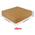 thumbnail image 2 of Cajas para Pizza MUMULULU de Papel Kraft 30x30x5 cm 8 unidades, 2 of 7