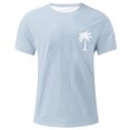 thumbnail image 4 of JAJAHO Mens Short Sleeve T Shirts Summer Beach Vacation Clothes Tropical Printed Graphic Tee Loose Fit Casual Daily Wear Stylish Tops, 4 of 4