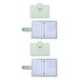 thumbnail image 3 of pitrice Durable PU Card Holder Convenient Wallet For Cards Drivers License And Money Card Bag Fine Stitching Green 2Set, 3 of 6