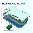 thumbnail image 4 of Designed for iPhone 14 & Apple iPhone 13 Cases,Heavy-Duty Tough Rugged Lightweight Slim Shockproof Protective Men Women Phone Case Cover for iPhone 13 (6.1",2021)[Mint Green], 4 of 13