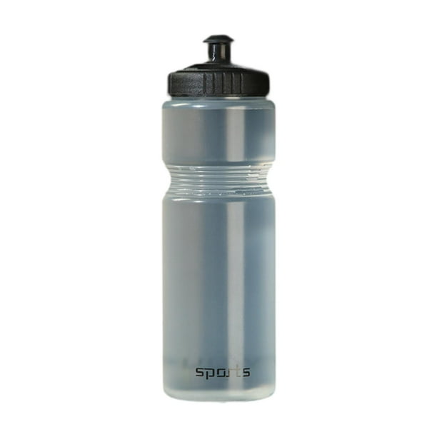 Botella de agua en bicicleta, botella de agua deportiva cómoda compacta portátil a prueba de fugas de fugas 750 ml para correr en bicicleta