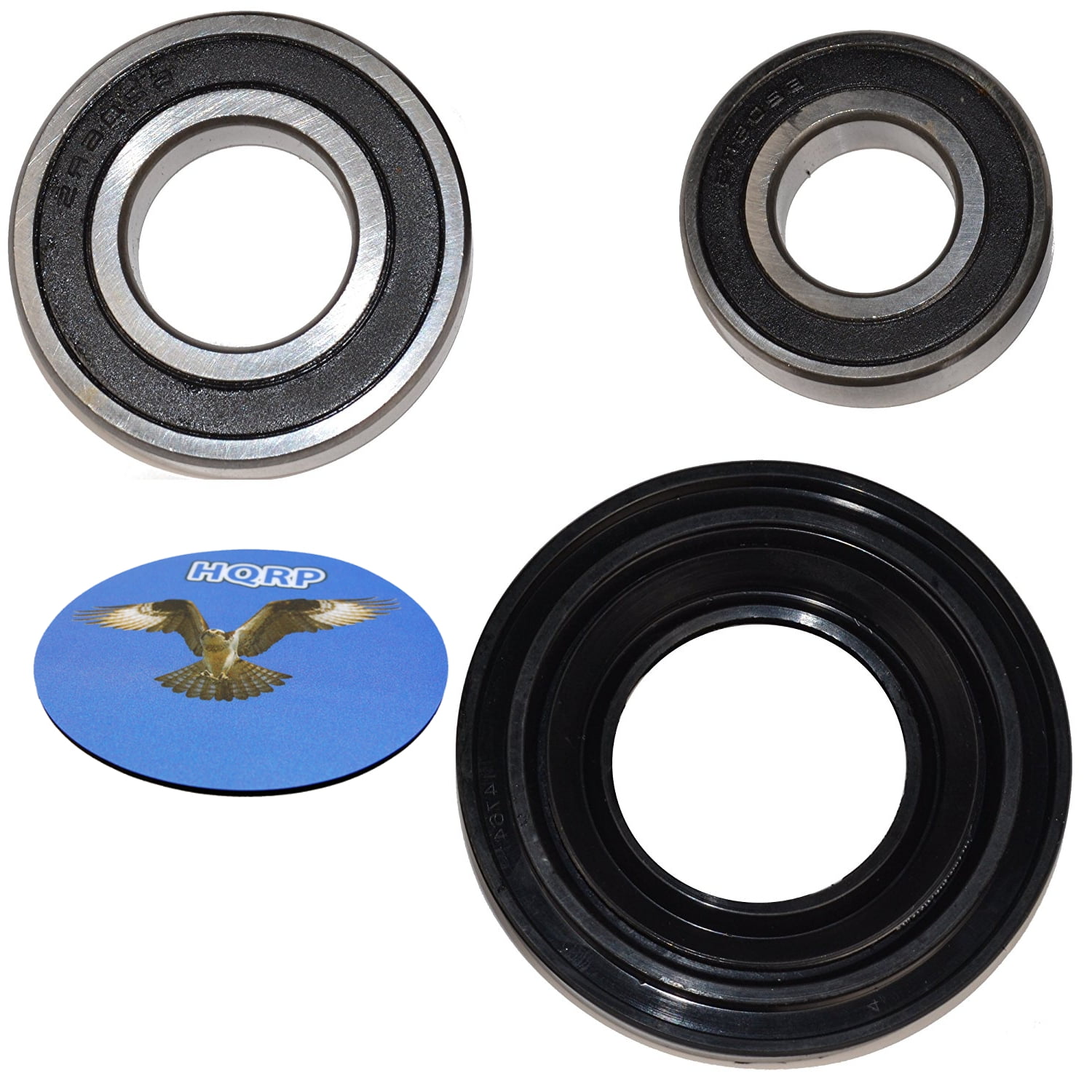 HQRP Bearing and Seal Kit for Whirlpool Duet Sport WFW9050XW03