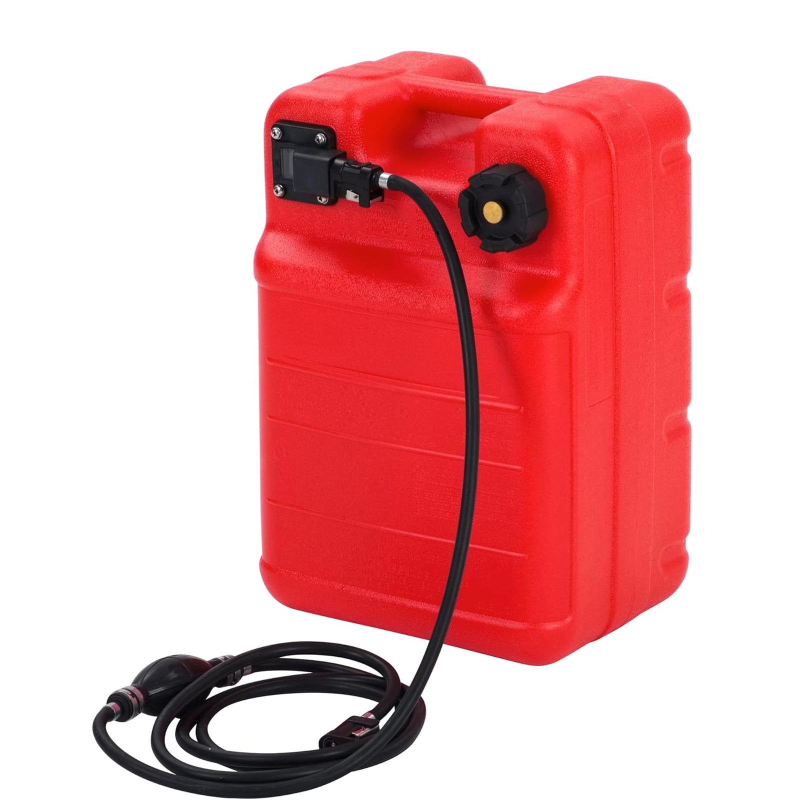 Ladcaser 24L Marine Fuel Tank 6.3 Gallon Marine Portable Tank Outboard Marine Boat Transfer Tank with Line, I-Shaped Handle, Easy to Carry