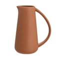 thumbnail image 6 of Bloomingville Modern Stoneware Pitcher, Matte Terracotta, 6 of 8