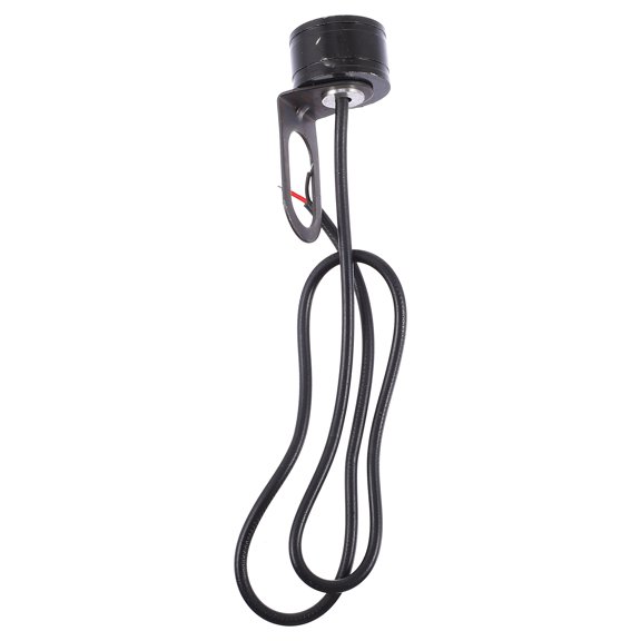 LULULION Handlebar End Indicator Motorcycle Handlebar LED Light Aluminum Clear Viewing for Riding 1Pcs