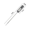 thumbnail image 4 of 2 Packs Instant Read Digital Thermometer for Meat, Bread, Baking, Liquids, Waterproof Food Temperature Thermometer with Long Probe, Backlit Display, Temperature Range -50°C to +, 4 of 7