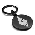thumbnail image 1 of Stainless Steel Year of the Rooster Zodiac Round Medallion Keychain Circle Ring, 1 of 2
