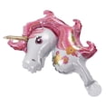 thumbnail image 1 of Globos de aluminio, 50 piezas, diseño único de animales, color rosa, globos de dibujos animados para fiestas de cumpleaños, calidad prémium, 1 of 14