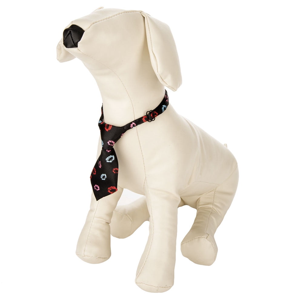 CUECUEPET Adjustable Party Time Novelty Design Fashion Necktie for Small Dogs