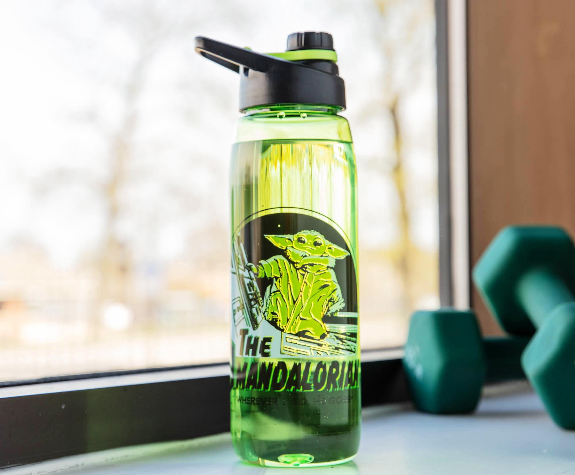 Star Wars The Mandalorian Water Bottle W Screw Lid