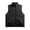 Black, variant on Dgankt PufferJacket Men Men's Puffer Vest Warm Casual Stand Collar Quilted Waistcoat Outdoor Padded Ski Vest Coat
