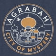 thumbnail image 2 of Boy's Aladdin Agrabah Cave of Wonders  Graphic Tee Navy Blue Heather Small, 2 of 4