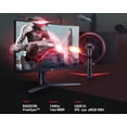 thumbnail image 4 of Monitor Gamer LG 27GL650F 27" Ultra Gear Gaming 144Hz 1ms MBR HDR10 IPS con sRGB 99%, 4 of 6
