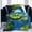 Multicolor, variant on Frog Blanket Pixelated Isometric Nature Scene, Warm Soft Flannel Throw For Living Room, Unique Wildlife Aesthetic Decor 50x40