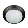 thumbnail image 4 of Chapter 12" Flush-Mount Ceiling Fixture, Oil-Rubbed Bronze Finish, 4 of 5