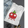 thumbnail image 3 of Silly Heart T-Shirt Women -Engin Selcuk Designs, Female Small, 3 of 4