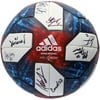 Houston Dynamo Autographed Match-Used Soccer Ball vs. Colorado Rapids on August 17, 2019 with 21 Signatures - A21216 - Fanatics Authentic Certified