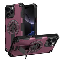 TYJKeJi Case with Kickstand Drop Resistant Shockproof Stander Case For iPhone 16 Pro