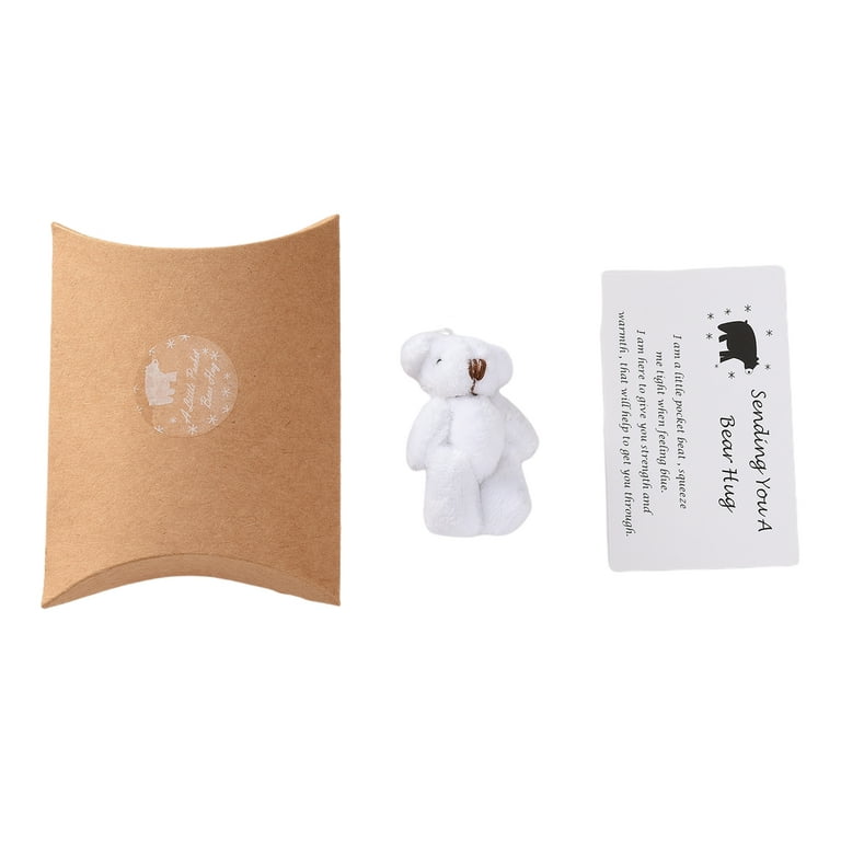 Cute Mini Bear Plush Keychain Soft And Comfortable Small Pocket Hug Bear  Hanging Backpack Keychain Bear Doll For Kids Adults - AliExpress