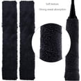 thumbnail image 4 of Black Cotton Towel Grip Super Absorbent Towel Tennis Racket Overgrip Anti-Skid Sweatband Tape Racquet Grip Pro Overgrip Wraps For Tennis Badminton Bike Handle, 4 of 9