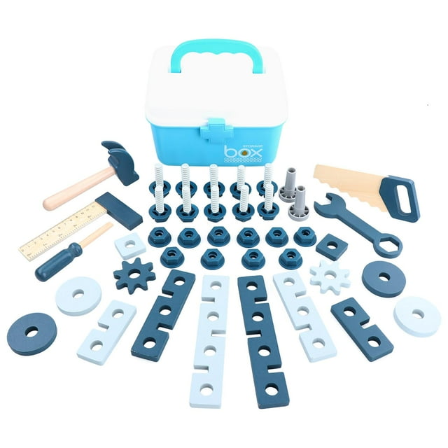 lionlar Kids Tool Construction Set Toddlers Pretend Play Toy Good Learning Toy with Tool