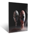 thumbnail image 3 of Saiise The Binding of Isaac Frameless Canvas Wall Art - Contemporary Abstract Artwork for Home, Office & Living Room - Easy to Hang, Vibrant Colors, Ideal Gift Idea- 12"x16", 3 of 8
