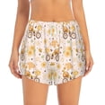 thumbnail image 4 of Lsque Cute Bee Gnome1 Printed Women's Running Shorts with Liner Pockets,Elastic Quick Dry Workout Athletic Gym Yoga Shorts,Womens High Waist Shorts-X-Large, 4 of 9