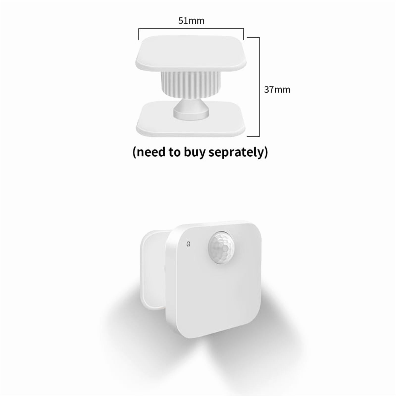 Tuya ZigBee Human Presence Sensor with Bracket Intelligent PIR+Radar+Brightness APP Control Smart Home Devices