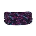 thumbnail image 3 of Wukai Purple Butterfly Sports sweatband,Men & Women Sweatband Headband for Running, Cross Training, Racquetball, Working Out, 3 of 7