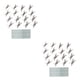 thumbnail image 1 of Injueey 32 Pieces/Set Christmas Fake Flower Clips Flowers Living Kit Assorted Home Room Office Bedroom Fasteners Artificial Clamps Rods 2piezas, 1 of 6