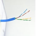 thumbnail image 2 of Cable Ethernet VIVO CCA Cat5e, rollo de 500 pies, azul CABLE-V002B, 2 of 9