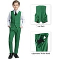 thumbnail image 4 of Lycody Boy's Formal Suit Set Slim Fit Kids Tuxedo Suits for Wedding Teen Toddler Boy Dress Suit Outfit, 4 of 5
