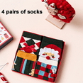 thumbnail image 2 of Regalo de calcetines navideños, calcetines tobilleros de invierno, 2 of 5