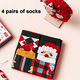 thumbnail image 2 of Regalos de calcetines navideños, calcetines tobilleros de invierno. MFZFUKR CPB-CJZ252-3, 2 of 5