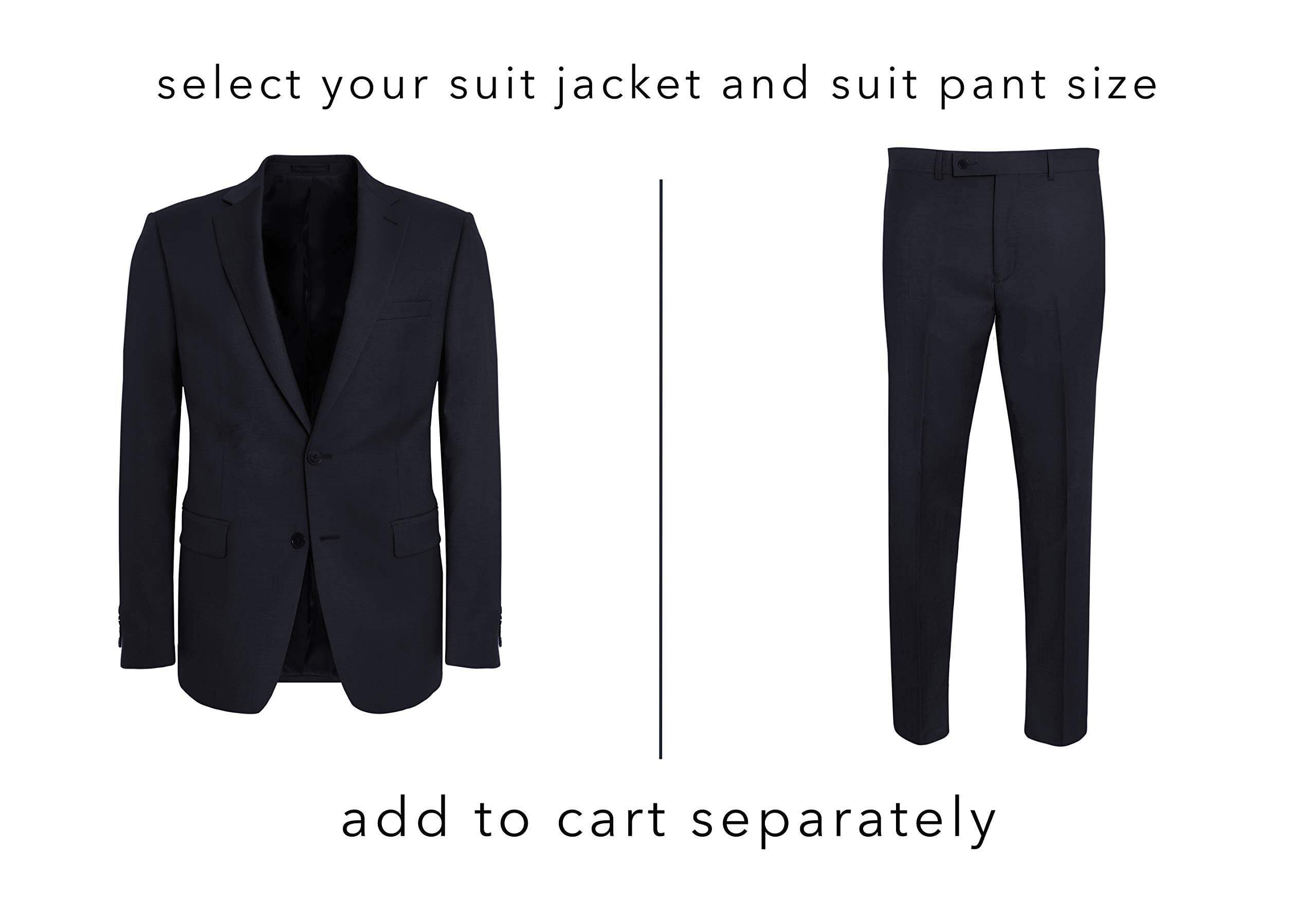Calvin Klein Mens Slim fit Suit Jacket Blazer 42 R Blue Neat