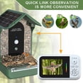 thumbnail image 2 of Smart Bird Feeder with Camera, HD Live Birds Feeders For Outdoors, Smart Solar Bird AI & Panel, Identification Weatherp, 2 of 8