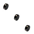 thumbnail image 3 of Transemion Digital Timer Waterproof Yoga Fitness Time-meter LED Round Energy Saver Brown 3Set, 3 of 6