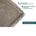 thumbnail image 3 of Soft Fuzzy Warm Cozy Throw Blanket with Fluffy Sherpa Fleece for Sofa Couch Bed, 3 of 12