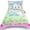 Princess, variant on Todays Kids Princess Toddler Bedding Set for Girls - 4-Piece Toddler Bed Comforter Sets for Girls, Reversible Comforter & Pillowcase, Flat Sheet, Fitted Sheet, Breathable & Super Soft Microfiber