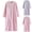 Pink, variant on Sakmal Robes for Women Long Fleece Plush Plus Size Bathrobe for Women Cute Pink Women's Robe L