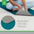 thumbnail image 4 of Gaiam Performance Yoga Mat, Made of Durable TPE, 23.5" x 68" x 6MM Thick, Teal/Grey, 4 of 8