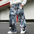 thumbnail image 2 of GrmtClth Mens Camo Corduroy Pants Elastic Waist Drawstring Cargo Joggers Baggy Sweatpants Fall Winter Streetwear Bottoms 3XL, 2 of 7