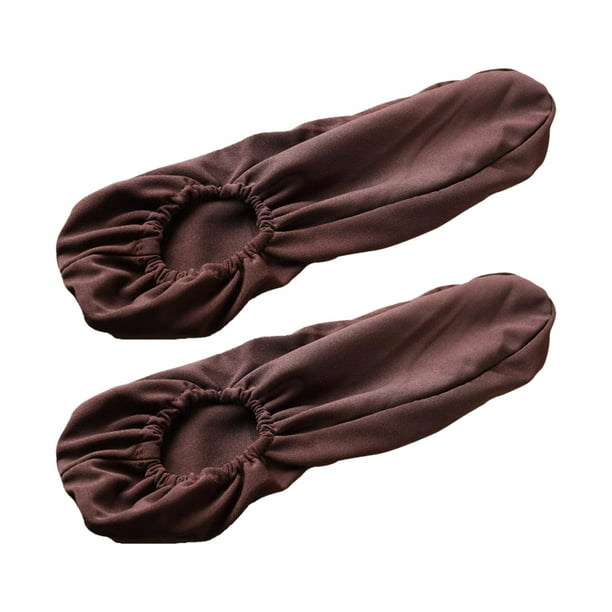 2 uds. Funda para reposabrazos de coche, accesorios para automóviles, suministros para vehículos elásticos, Protector Universal cómodo para camiones Marrón shamjiam Cubierta del reposabrazos del coche
