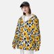 thumbnail image 3 of Balery Cow Print Sunflower Sudadera ligera de manga larga con capucha y protección solar UPF 50+ para hombre y mujer, ideal para pesca y running-Large, 3 of 7